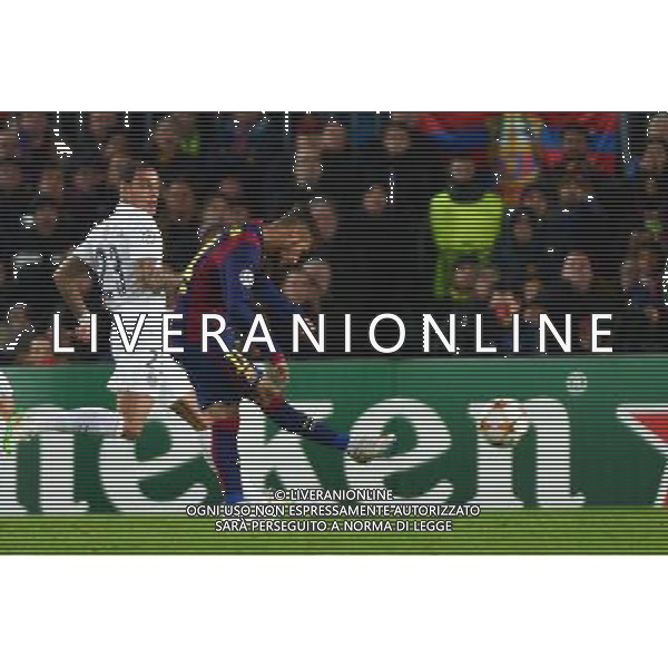 Goal NEYMAR - 10.12.2014 - Barcelone / Paris Saint Germain - Champions League Photo : Dave Winter / Icon Sport AG ALDO LIVERANI SAS ONLY ITALY