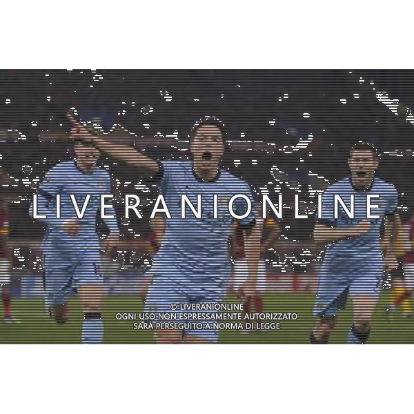 Roma - 10/12/2014 - Stadio Olimpico - Uefa Champions League 2014/2015 - AS Roma vs Manchester City - nella foto: samir nasri esulta dopo il gol / Ph Fabrizio Corradetti - Ag. Aldo Liverani sas