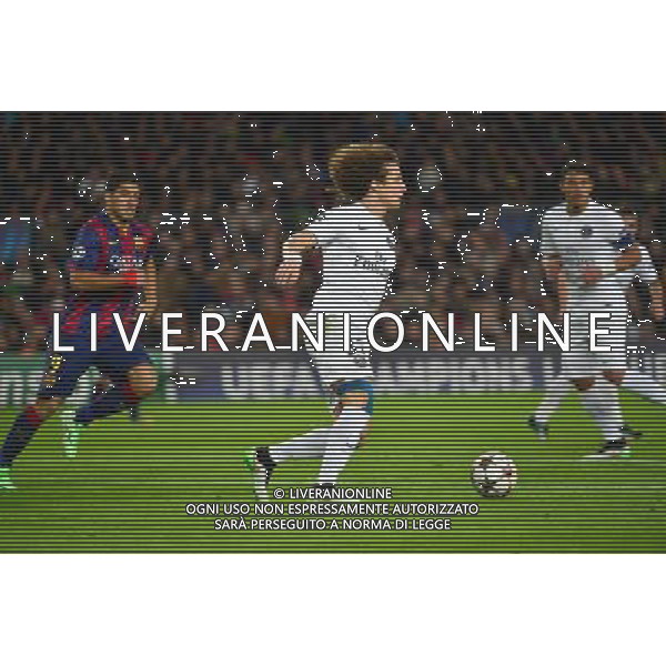 David LUIZ - 10.12.2014 - Barcelone / Paris Saint Germain - Champions League Photo : Dave Winter / Icon Sport /AGENZIA ALDO LIVERANI SAS - ITALY ONLY - EDITORIAL USE ONLY - BARCELLONA - PSG