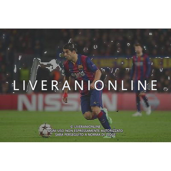 Luis SUAREZ - 10.12.2014 - Barcelone / Paris Saint Germain - Champions League Photo : Dave Winter / Icon Sport /AGENZIA ALDO LIVERANI SAS - ITALY ONLY - EDITORIAL USE ONLY - BARCELLONA - PSG