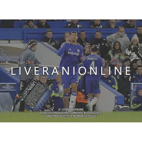 Chelsea\'s Ruben Loftus-Cheek making his Champions League debut Photographer Ashley Western/CameraSport Football - UEFA Champions League Group G - Chelsea v Sporting Lisbon - Wednesday 10th December 2014 - Stamford Bridge - London © CameraSport - 43 Linden Ave. Countesthorpe. Leicester. England. LE8 5PG - Tel: +44 (0) 116 277 4147 - admin@camerasport.com - www.camerasport.com /Agenzia Aldo Liverani Sas - ITALY ONLY - EDITORIAL USE ONLY