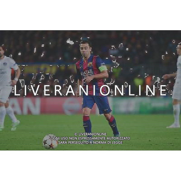 XAVI - 10.12.2014 - Barcelone / Paris Saint Germain - Champions League Photo : Dave Winter / Icon Sport AG ALDO LIVERANI SAS ONLY ITALY