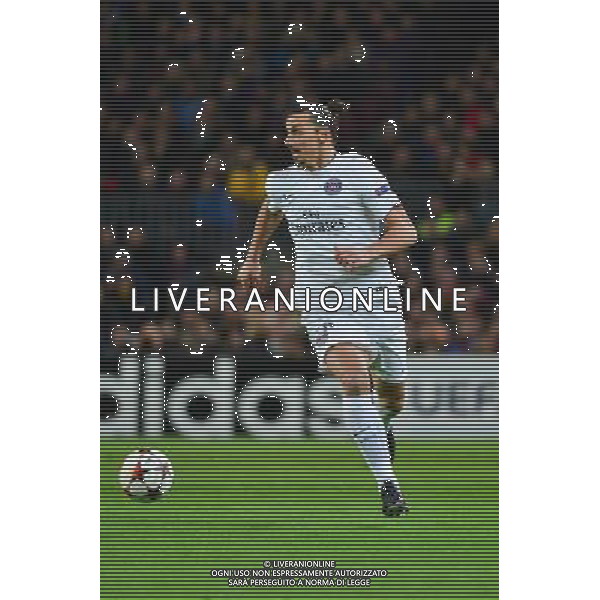 Zlatan IBRAHIMOVIC - 10.12.2014 - Barcelone / Paris Saint Germain - Champions League Photo : Dave Winter / Icon Sport AG ALDO LIVERANI SAS ONLY ITALY