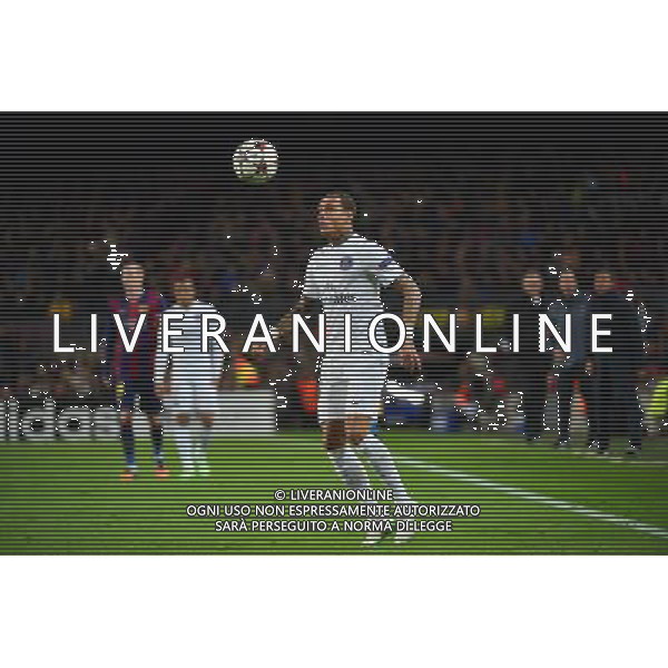 Gregory VAN DER WIEL - 10.12.2014 - Barcelone / Paris Saint Germain - Champions League Photo : Dave Winter / Icon Sport AG ALDO LIVERANI SAS ONLY ITALY