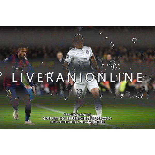 Gregory VAN DER WIEL - 10.12.2014 - Barcelone / Paris Saint Germain - Champions League Photo : Dave Winter / Icon Sport AG ALDO LIVERANI SAS ONLY ITALY