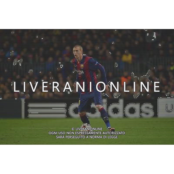 Jeremy MATHIEU - 10.12.2014 - Barcelone / Paris Saint Germain - Champions League Photo : Dave Winter / Icon Sport AG ALDO LIVERANI SAS ONLY ITALY