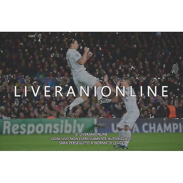 Joie Zlatan IBRAHIMOVIC / Marco Verratti - 10.12.2014 - Barcelone / Paris Saint Germain - Champions League Photo : Dave Winter / Icon Sport AG ALDO LIVERANI SAS ONLY ITALY