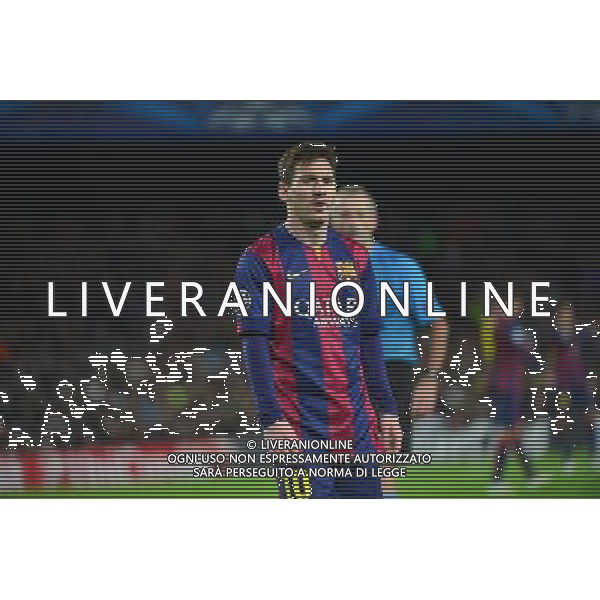 Lionel MESSI - 10.12.2014 - Barcelone / Paris Saint Germain - Champions League Photo : Dave Winter / Icon Sport AG ALDO LIVERANI SAS ONLY ITALY