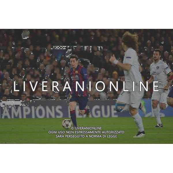 Lionel MESSI - 10.12.2014 - Barcelone / Paris Saint Germain - Champions League Photo : Dave Winter / Icon Sport AG ALDO LIVERANI SAS ONLY ITALY