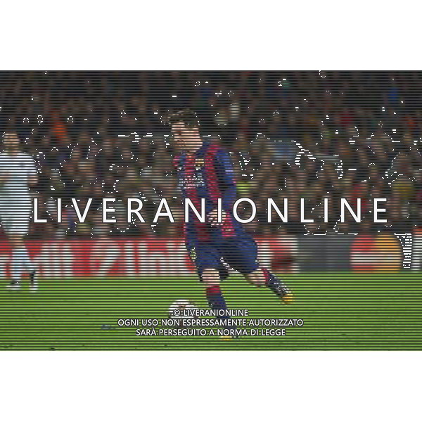 Lionel MESSI - 10.12.2014 - Barcelone / Paris Saint Germain - Champions League Photo : Dave Winter / Icon Sport AG ALDO LIVERANI SAS ONLY ITALY