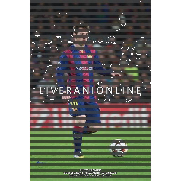 Lionel MESSI - 10.12.2014 - Barcelone / Paris Saint Germain - Champions League Photo : Dave Winter / Icon Sport AG ALDO LIVERANI SAS ONLY ITALY