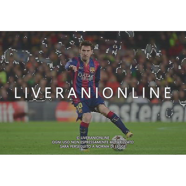 Lionel MESSI - 10.12.2014 - Barcelone / Paris Saint Germain - Champions League Photo : Dave Winter / Icon Sport AG ALDO LIVERANI SAS ONLY ITALY