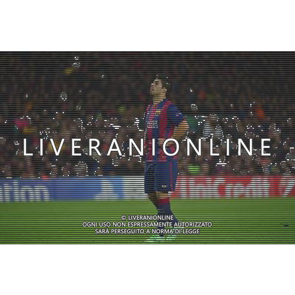 Luis SUAREZ - 10.12.2014 - Barcelone / Paris Saint Germain - Champions League Photo : Dave Winter / Icon Sport AG ALDO LIVERANI SAS ONLY ITALY