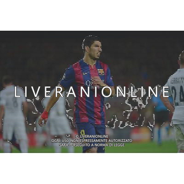 Luis SUAREZ - 10.12.2014 - Barcelone / Paris Saint Germain - Champions League Photo : Dave Winter / Icon Sport AG ALDO LIVERANI SAS ONLY ITALY