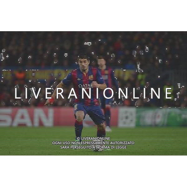 Luis SUAREZ - 10.12.2014 - Barcelone / Paris Saint Germain - Champions League Photo : Dave Winter / Icon Sport AG ALDO LIVERANI SAS ONLY ITALY