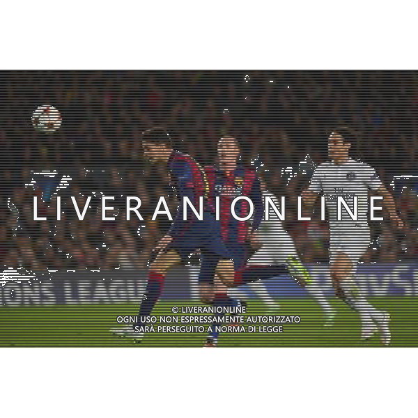 Marc BARTRA - 10.12.2014 - Barcelone / Paris Saint Germain - Champions League Photo : Dave Winter / Icon Sport AG ALDO LIVERANI SAS ONLY ITALY