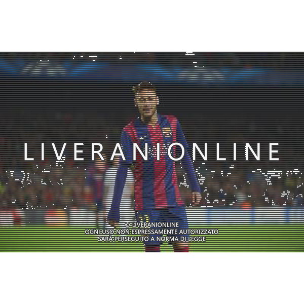 NEYMAR - 10.12.2014 - Barcelone / Paris Saint Germain - Champions League Photo : Dave Winter / Icon Sport AG ALDO LIVERANI SAS ONLY ITALY