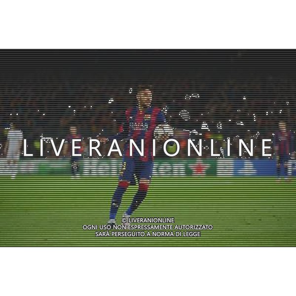 NEYMAR - 10.12.2014 - Barcelone / Paris Saint Germain - Champions League Photo : Dave Winter / Icon Sport AG ALDO LIVERANI SAS ONLY ITALY