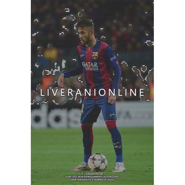 NEYMAR - 10.12.2014 - Barcelone / Paris Saint Germain - Champions League Photo : Dave Winter / Icon Sport AG ALDO LIVERANI SAS ONLY ITALY