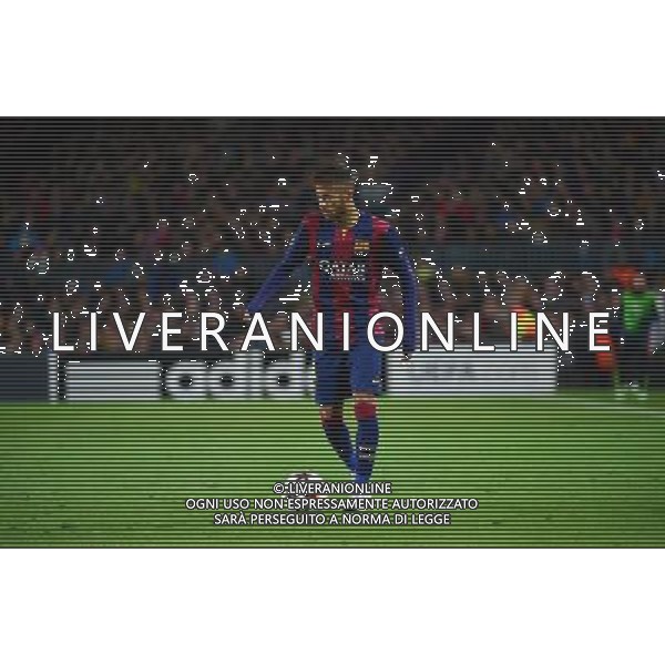 NEYMAR - 10.12.2014 - Barcelone / Paris Saint Germain - Champions League Photo : Dave Winter / Icon Sport AG ALDO LIVERANI SAS ONLY ITALY
