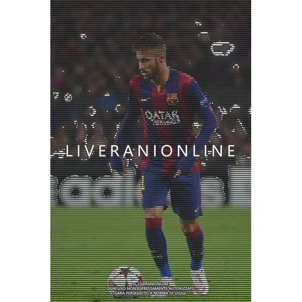 NEYMAR - 10.12.2014 - Barcelone / Paris Saint Germain - Champions League Photo : Dave Winter / Icon Sport AG ALDO LIVERANI SAS ONLY ITALY