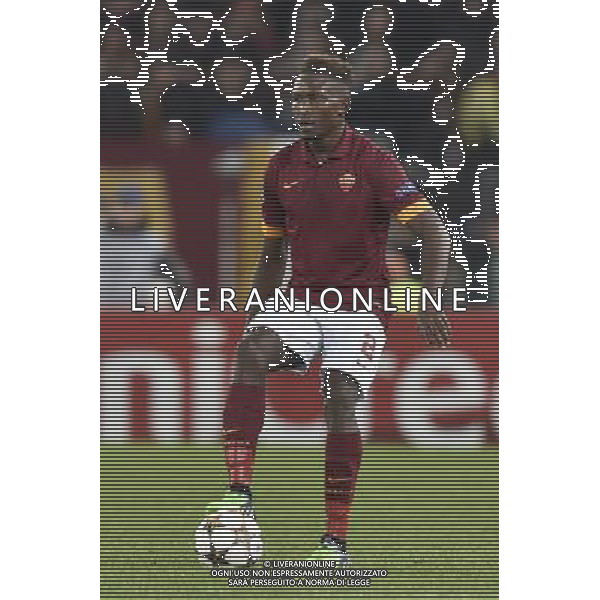 Roma - 10/12/2014 - Stadio Olimpico - Uefa Champions League 2014/2015 - AS Roma vs Manchester City - nella foto: Mapou Yanga-Mbiwa / Ph Fabrizio Corradetti - Ag. Aldo Liverani sas