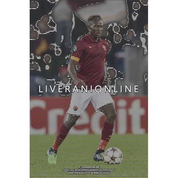 Roma - 10/12/2014 - Stadio Olimpico - Uefa Champions League 2014/2015 - AS Roma vs Manchester City - nella foto: Mapou Yanga-Mbiwa / Ph Fabrizio Corradetti - Ag. Aldo Liverani sas