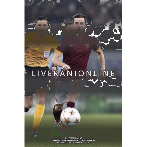 Roma - 10/12/2014 - Stadio Olimpico - Uefa Champions League 2014/2015 - AS Roma vs Manchester City - nella foto: Miralem Pjanic / Ph Fabrizio Corradetti - Ag. Aldo Liverani sas