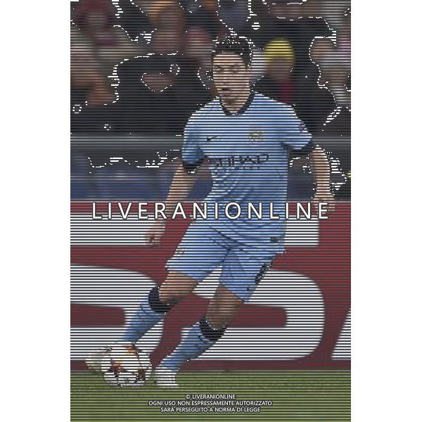 Roma - 10/12/2014 - Stadio Olimpico - Uefa Champions League 2014/2015 - AS Roma vs Manchester City - nella foto: Samir Nasri / Ph Fabrizio Corradetti - Ag. Aldo Liverani sas