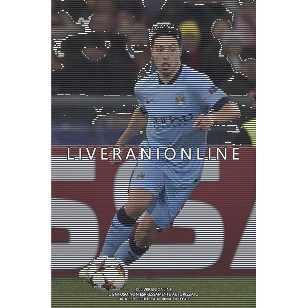 Roma - 10/12/2014 - Stadio Olimpico - Uefa Champions League 2014/2015 - AS Roma vs Manchester City - nella foto: Samir Nasri / Ph Fabrizio Corradetti - Ag. Aldo Liverani sas