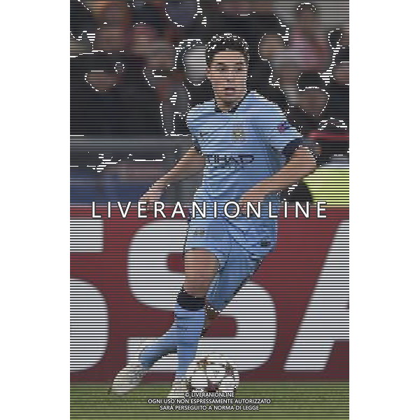 Roma - 10/12/2014 - Stadio Olimpico - Uefa Champions League 2014/2015 - AS Roma vs Manchester City - nella foto: Samir Nasri / Ph Fabrizio Corradetti - Ag. Aldo Liverani sas