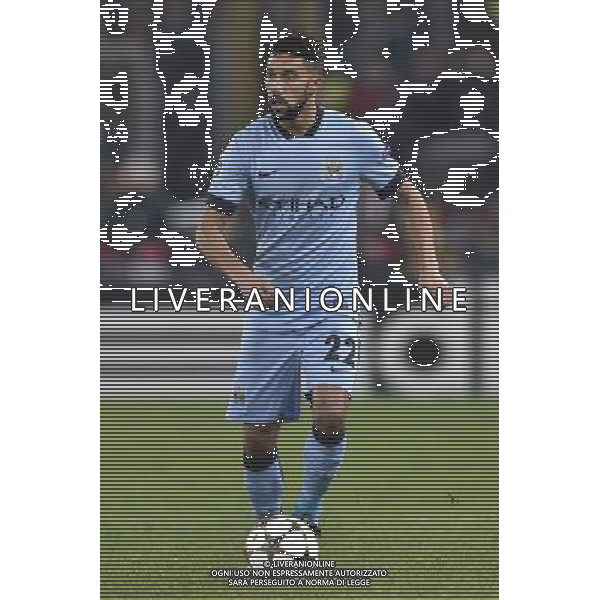 Roma - 10/12/2014 - Stadio Olimpico - Uefa Champions League 2014/2015 - AS Roma vs Manchester City - nella foto: Gael Clichy / Ph Fabrizio Corradetti - Ag. Aldo Liverani sas