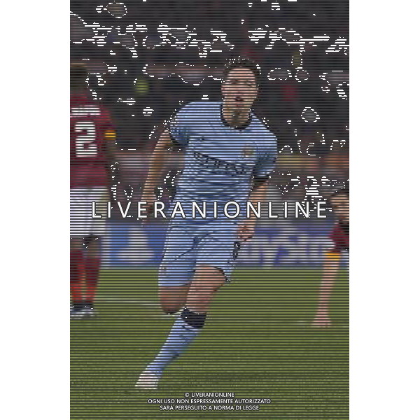 Roma - 10/12/2014 - Stadio Olimpico - Uefa Champions League 2014/2015 - AS Roma vs Manchester City - nella foto: Samir Nasri esulta dopo il gol / Ph Fabrizio Corradetti - Ag. Aldo Liverani sas
