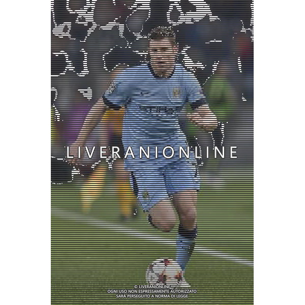 Roma - 10/12/2014 - Stadio Olimpico - Uefa Champions League 2014/2015 - AS Roma vs Manchester City - nella foto: James Milner / Ph Fabrizio Corradetti - Ag. Aldo Liverani sas
