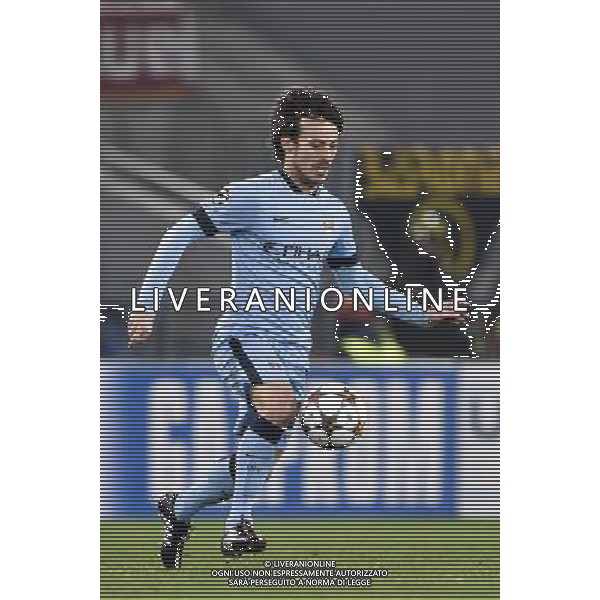 Roma - 10/12/2014 - Stadio Olimpico - Uefa Champions League 2014/2015 - AS Roma vs Manchester City - nella foto: David Silva / Ph Fabrizio Corradetti - Ag. Aldo Liverani sas