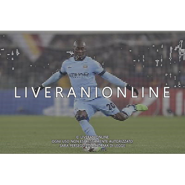 Roma - 10/12/2014 - Stadio Olimpico - Uefa Champions League 2014/2015 - AS Roma vs Manchester City - nella foto: Eliaquim Mangala / Ph Fabrizio Corradetti - Ag. Aldo Liverani sas