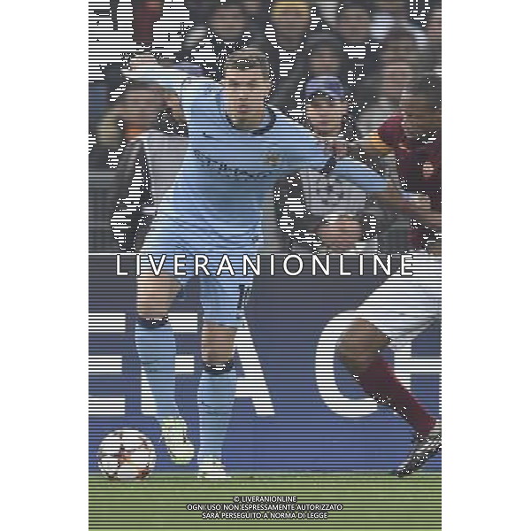 Roma - 10/12/2014 - Stadio Olimpico - Uefa Champions League 2014/2015 - AS Roma vs Manchester City - nella foto: Edin Dzeko / Ph Fabrizio Corradetti - Ag. Aldo Liverani sas