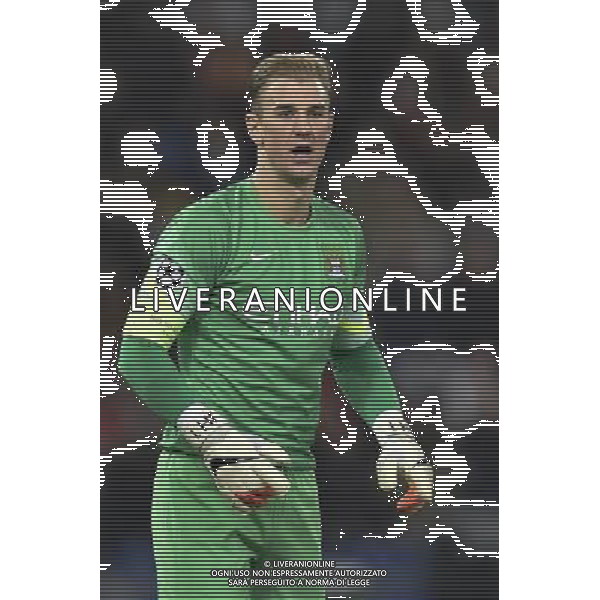 Roma - 10/12/2014 - Stadio Olimpico - Uefa Champions League 2014/2015 - AS Roma vs Manchester City - nella foto: Joe Hart / Ph Fabrizio Corradetti - Ag. Aldo Liverani sas