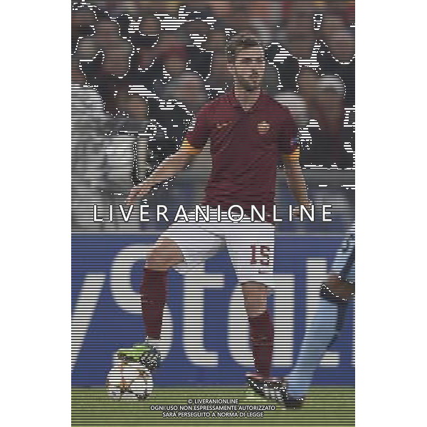 Roma - 10/12/2014 - Stadio Olimpico - Uefa Champions League 2014/2015 - AS Roma vs Manchester City - nella foto: Miralem Pjanic / Ph Fabrizio Corradetti - Ag. Aldo Liverani sas