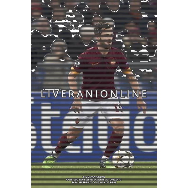 Roma - 10/12/2014 - Stadio Olimpico - Uefa Champions League 2014/2015 - AS Roma vs Manchester City - nella foto: Miralem Pjanic / Ph Fabrizio Corradetti - Ag. Aldo Liverani sas