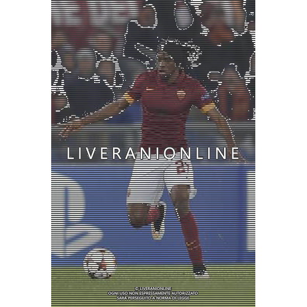 Roma - 10/12/2014 - Stadio Olimpico - Uefa Champions League 2014/2015 - AS Roma vs Manchester City - nella foto: Gervinho / Ph Fabrizio Corradetti - Ag. Aldo Liverani sas