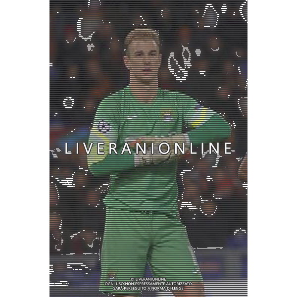 Roma - 10/12/2014 - Stadio Olimpico - Uefa Champions League 2014/2015 - AS Roma vs Manchester City - nella foto: Joe Hart / Ph Fabrizio Corradetti - Ag. Aldo Liverani sas
