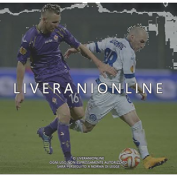 UEFA Europa League 2014/2015 Gruppo K Firenze - 11.12.2014 Fiorentina-Dinamo Minsk Nella Foto:adamovic e kurtic /Ph.Vitez-Ag. Aldo Liverani