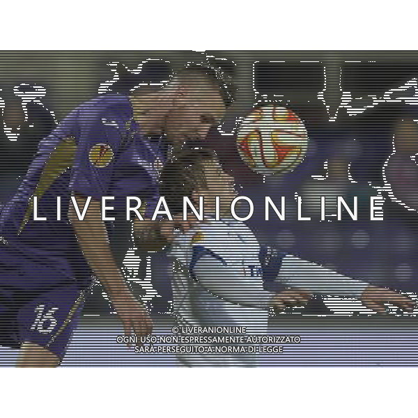UEFA Europa League 2014/2015 Gruppo K Firenze - 11.12.2014 Fiorentina-Dinamo Minsk Nella Foto:kurtic-molosh /Ph.Vitez-Ag. Aldo Liverani