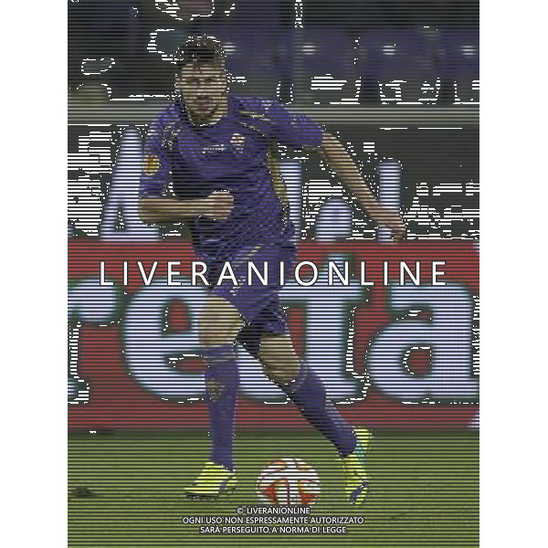 UEFA Europa League 2014/2015 Gruppo K Firenze - 11.12.2014 Fiorentina-Dinamo Minsk Nella Foto:Tomovic Nenad /Ph.Vitez-Ag. Aldo Liverani