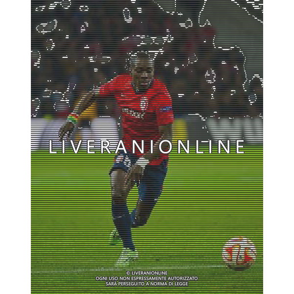 Idrissa GUEYE - 11.12.2014 - Lille / Wolfsbourg - Europa League Photo : Dave Winter / Icon Sport /Agenzia Aldo Liverani sas - ITALY ONLY - EDITORIAL USE ONLY