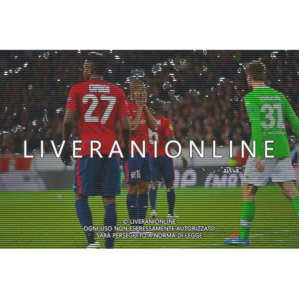 Deception Djibril SIDIBE - 11.12.2014 - Lille / Wolfsbourg - Europa League Photo : Dave Winter / Icon Sport /Agenzia Aldo Liverani sas - ITALY ONLY - EDITORIAL USE ONLY