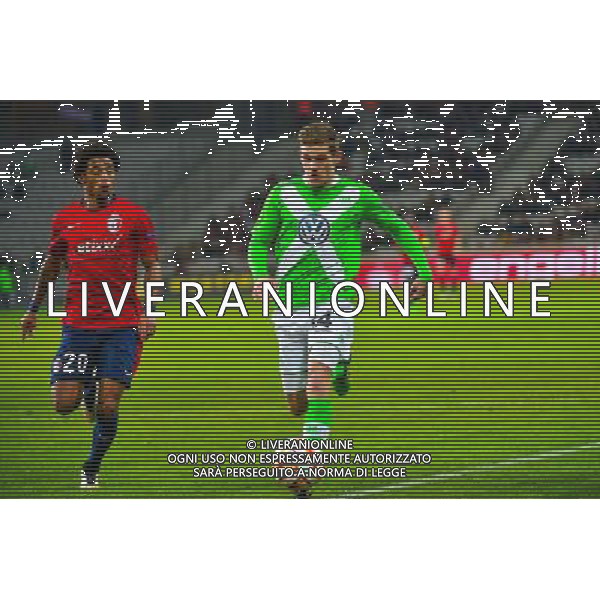 Sebastian JUNG - 11.12.2014 - Lille / Wolfsbourg - Europa League Photo : Dave Winter / Icon Sport /Agenzia Aldo Liverani sas - ITALY ONLY - EDITORIAL USE ONLY