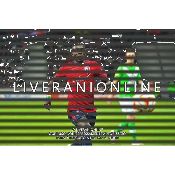 Idrissa GUEYE - 11.12.2014 - Lille / Wolfsbourg - Europa League Photo : Dave Winter / Icon Sport /Agenzia Aldo Liverani sas - ITALY ONLY - EDITORIAL USE ONLY