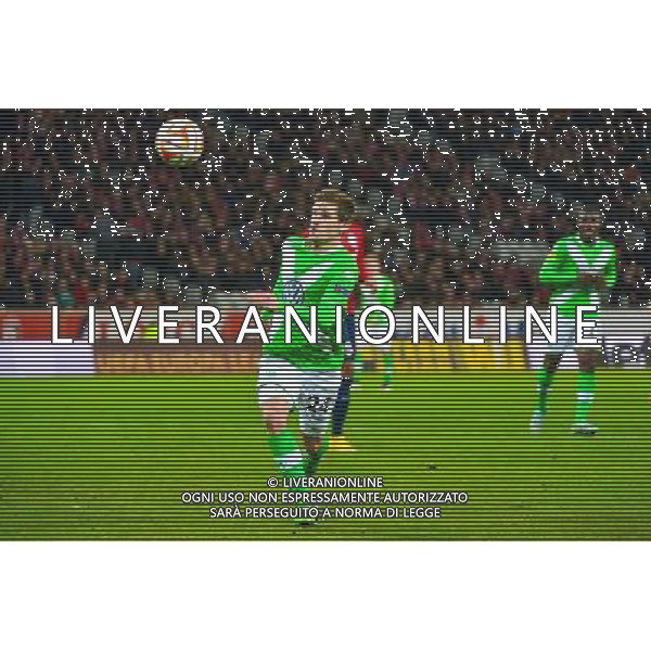 Sebastian JUNG - 11.12.2014 - Lille / Wolfsbourg - Europa League Photo : Dave Winter / Icon Sport /Agenzia Aldo Liverani sas - ITALY ONLY - EDITORIAL USE ONLY